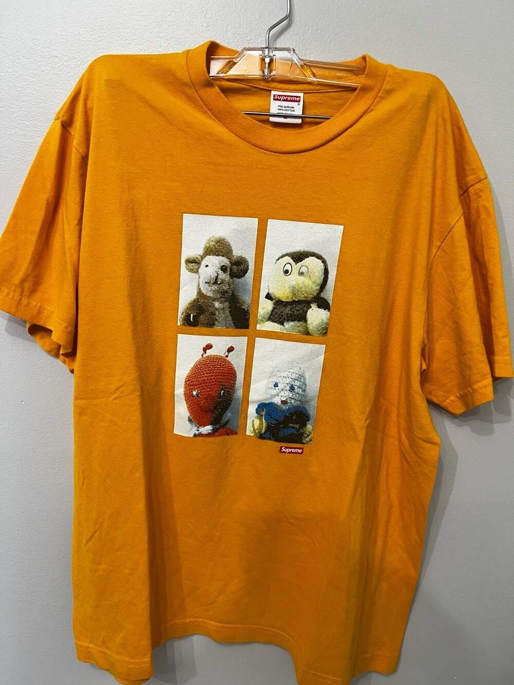 Supreme Mike Kelley Ahh... Youth! Tee Size M Bright Orange Graphic T-Shirt